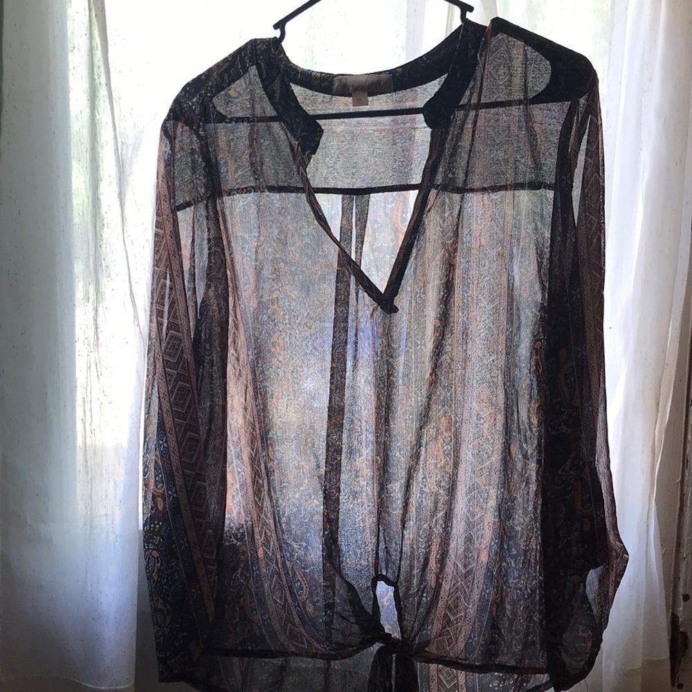 Sheer top